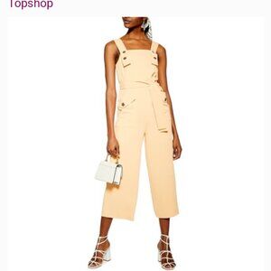Top Shop Pinafore Jumpsuit Size 4 NWT